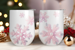 Snowflake Clipart Set 20 png Product Image 5