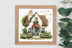 Country Cottage Clipart, 20 png Product Image 6