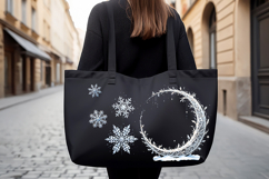 Christmas Snowflake Clipart - 30 png Product Image 6