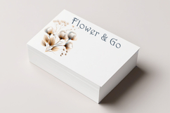 Watercolor Babys Breath Clipart, 25 png Product Image 6