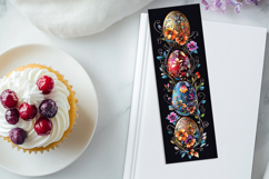 Easter Eggs Embroided Bookmarks Set, 4 png Product Image 2
