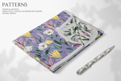 Tropical DesignPattern &amp; Motifs. Tropical seamless Product Image 8