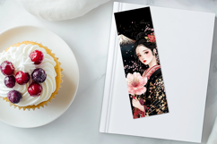 Japanese Girl Bookmarks Bundle, 4 png Product Image 2