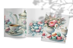Coffee Time Junk Journal, 20 jpg files Product Image 6