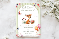 Cute Baby Deer Clipart Bundle, 25 png Product Image 7