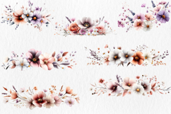 Wildflower Meadow Clipart, 40 png Product Image 7