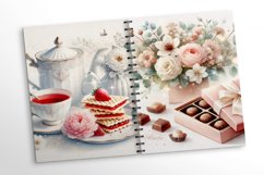 Coffee Time Junk Journal, 20 jpg files Product Image 7