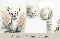 Winter Junk Journal Pages Bundle. 60 jpg Product Image 7