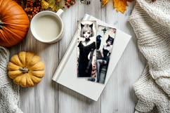 Halloween Gothic Bookmark Set, 4 png Product Image 3