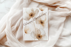 Ivory Gold Floral Backgrounds, 20 jpg Product Image 7