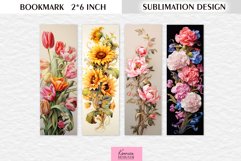 Vintage Flower Bookmark Sublimation Bundle Product Image 2