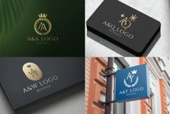 Letter A Combination Logo Maker Pack Product Image 10