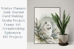 Winter Junk Journal Pages Bundle. 60 jpg Product Image 9