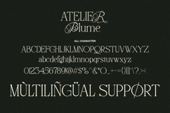 Atelier Blume - Elegant Script with Serif Font Product Image 13