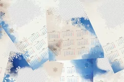 Winter Calendar 2022 EN UK& US, French, German, Spanish, Rus Product Image 3