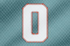 Baseball Number Font. SVG, PNG, EPSfiles Product Image 3