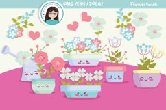 Flower truck clipart Product Image 3