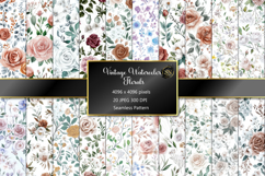 Seamless Pattern with Vintage Floral Product Image 1