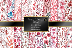 Seamless Pattern with Vintage Floral Product Image 1