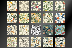 Seamless Pattern with Vintage Floral Product Image 2