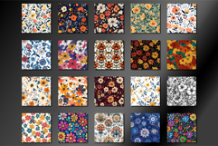 Seamless Pattern with Vintage Floral Product Image 2