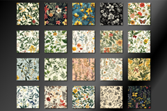 Seamless Pattern with Vintage Floral Product Image 2