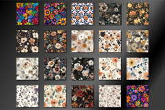 Seamless Pattern with Vintage Floral Product Image 2