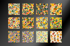 Colorful Fresh Fruit Seamless Pattern Product Image 2