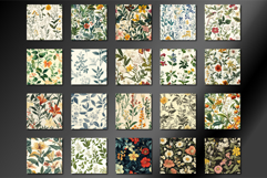 Seamless Pattern with Vintage Floral Product Image 2