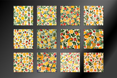 Colorful Fresh Fruit Seamless Pattern Product Image 2