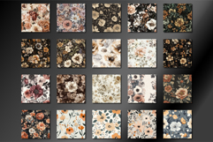 Seamless Pattern with Vintage Floral Product Image 2