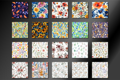 Seamless Pattern with Vintage Floral Product Image 2