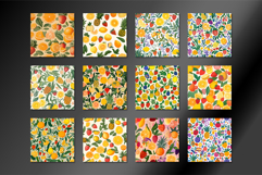 Colorful Fresh Fruit Seamless Pattern Product Image 2