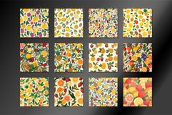 Colorful Fresh Fruit Seamless Pattern Product Image 2