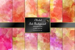 Alcohol Ink Digital Paper | Free Commercial Use | 12 JPG Product Image 1