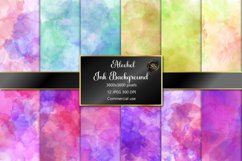 Alcohol Ink Digital Paper | Free Commercial Use | 12 JPG Product Image 1