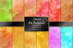 Alcohol Ink Digital Paper | Free Commercial Use | 12 JPG Product Image 1