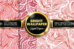 Bright Wallpaper Digital Papers - 04 Variations Product Image 1