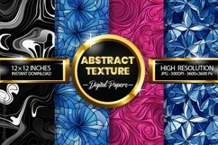 Abstract Texture Digital Papers - 04 Variations Product Image 1