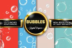 Bubbles Digital Papers - 04 Variations Product Image 1