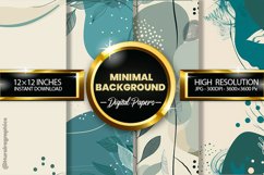 Minimal Background Digital Papers - 04 Variations Product Image 1