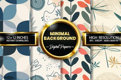 Minimal Background Digital Papers - 04 Variations Product Image 2