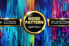 Noise Pattern Digital Papers - 04 variations Product Image 1