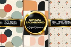 Minimal Background Digital Papers - 03 Variations Product Image 1
