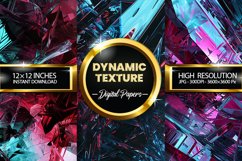 Dynamic Texture Digital Papers - 03 variations Product Image 2