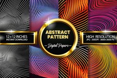 Abstract Pattern Digital Papers - 04 Variations Product Image 1
