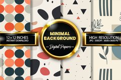 Minimal Background Digital Papers - 04 Variations Product Image 1