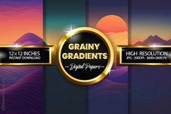 Grainy Gradients Digital Papers - 04 Variations Product Image 1