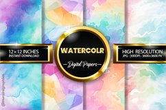 Watercolr Digital Papers - 04 Variations Product Image 1