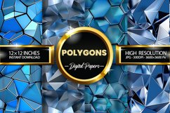 Polygons Digital Papers - 04 variations Product Image 1